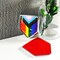 Rainbow Gay Pride Flag Decal Sticker Car Emblem LGBTQ Flag Car Decoration Accessories Chrome Shield for Truck Vehicles Cars, 2 Pack
